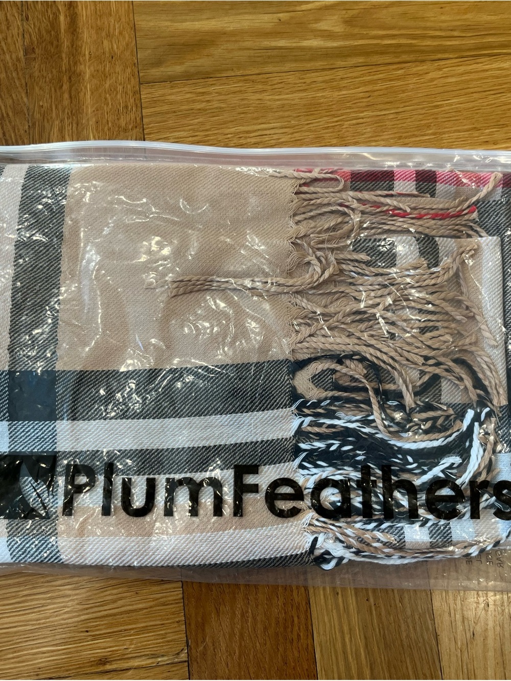 Plaid Scarf